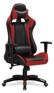 DEFENDER executive o.chair, color: black / red DIOMMI V-CH-DEFENDER-FOT-CZERWONY