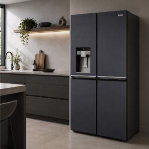 Ψυγείο Multidoor Haier Cube 90 Series 7 HCR7918EIMB No Frost με Συνολική Χωρητικότητα 601L, Ενεργειακή Κλάση Ε και Ύψος 177.5cm