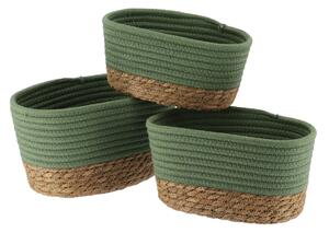 Καλάθια Αποθήκευσης (Σετ 3τμχ) T-D Rectangular Khaki 84164149