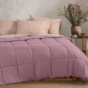 Πάπλωμα Μονό (160x220) 2 Όψεων Nef-Nef Homeware Colorfull Purple