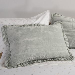 Ζεύγος Μαξιλαροθήκες (52x72) Nef-Nef Homeware Elements Sirion Mint Grey