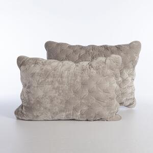 Ζεύγος Μαξιλαροθήκες (52x72) Nef-Nef Homeware Premium Priver Grey