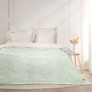 Κουβέρτα Fleece Μονή (160x220) Nima Serenus Mint