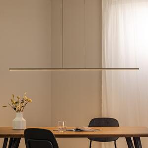 Nowodvorski Lighting LED κρεμαστή λάμπα BAR, λαδί, μήκος 150 cm, μέταλλο, 32 W, Πράσινο, Σαλόνι / τραπεζαρία, Αλουμίνιο, σύγχρονο