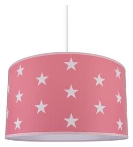 Παιδικό πολύφωτο STARS PINK 1xE27/60W/230V