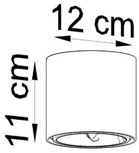 Sollux Φωτιστικό οροφής Tiube 1,αλουμίνιο,1xGU10/40w