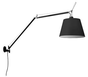 Artemide - Tolomeo Mega Φωτιστικό τοίχου με Διακόπτης ø320 Μαύρο Artemide