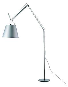 Artemide - Tolomeo Mega Φωτιστικό δαπέδου ø320 Grey Satin/Μαύρο Artemide