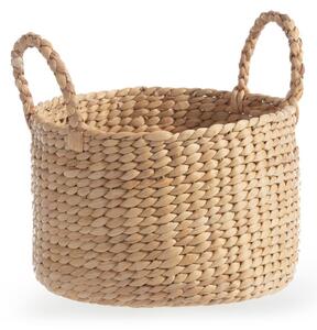 Διακοσμητικό Καλάθι D28x18 Υάκινθος Νερού Nef-Nef Homewear Romano Natural