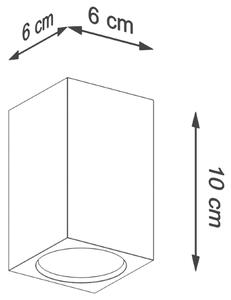 Sollux Φωτιστικό οροφής Keke 1,ξύλο,1xGU10/40w