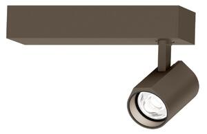 Wever & Ducré Lighting WEVER DUCRÉ LED σποτ οροφής Ceno μπρονζέ, 2.700 K, μονόφωτο, ρυθμιζόμενος, Μπρούτζινο / Αντικέ ορείχαλκου, Σαλόνι / τραπεζαρία, Αλουμίνιο, σύγχρονο