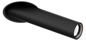 Wever & Ducré Lighting WEVER DUCRÉ LED χωνευτό Match Sneak χωρίς πλαίσιο, μαύρο, 2.700K, Μαύρο, Σαλόνι / τραπεζαρία, Αλουμίνιο, σύγχρονο