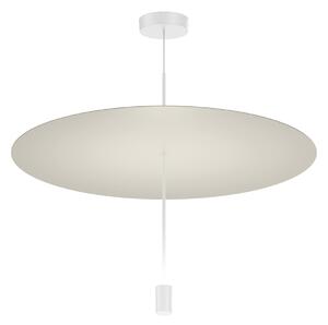 Wever & Ducré Lighting WEVER & DUCRÉ Φωτιστικό οροφής LED Shedda Ø 70 εκ. γκρι σατέν 2700K, ρυθμιζόμενος, Γκρι, Σαλόνι / τραπεζαρία, Αλουμίνιο, σύγχρονο