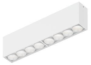 Wever & Ducré Lighting WEVER & DUCRÉ Φωτιστικό οροφής LED Linoo 8.0, λευκό ματ μέταλλο, ρυθμιζόμενος, Λευκό, Σαλόνι / τραπεζαρία, Αλουμίνιο, σύγχρονο, Οροφή πολλαπλής φλόγας
