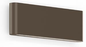 Wever & Ducré Lighting WEVER DUCRÉ Εξωτερικός φωτιστικός τοίχου LED Kiosk 2.0, χάλκινος, 2.700 K, ρυθμιζόμενος, Μπρούτζινο / Αντικέ ορείχαλκου, Αλουμίνιο, σύγχρονο