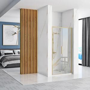 Συρόμενη πόρτα ντουζιέρας REA Rapid Slide 120 Gold Brushed