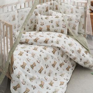 Σεντόνια Λίκνου (Σετ) Vesta Kids Teddy
