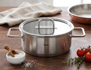 Κατσαρόλα Ημιχύτρα Fissler Viseo Pro με γυάλινο καπάκι, διάμετρο 20cm και χωρητικότητα 2.4lt