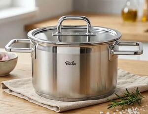 Κατσαρόλα Χύτρα Fissler Viseo Pro με γυάλινο καπάκι, διάμετρο 24cm και χωρητικότητα 5.7lt
