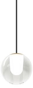 Wever & Ducré Lighting WEVER DUCRÉ Κρεμαστό φωτιστικό LED Oplia 1.0, κρεμ, 2.700 K, Διαφανές, Σαλόνι / τραπεζαρία, Γυαλί, σύγχρονο