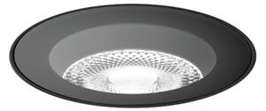 Wever & Ducré Lighting WEVER DUCRÉ Εντοιχισμένο φωτιστικό δαπέδου LED Blink trimless 2.0, μαύρο, Μαύρο, Αλουμίνιο, σύγχρονο, Φωτιστικά εσοχής στρογγυλά
