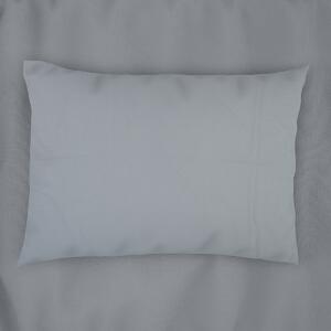 Βρεφική Μαξιλαροθήκη (35x45) Dimcol Solid 505 Light Blue-Grey