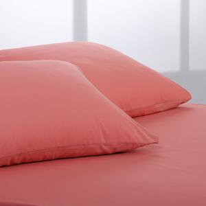 Ζεύγος Μαξιλαροθήκες (52x72) Silk Fashion Essential Coral Almond