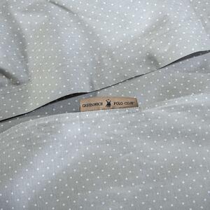 Ζεύγος Μαξιλαροθήκες Oxford (50x70) Greenwich Polo Club Loft Small Dots 2391 Grey