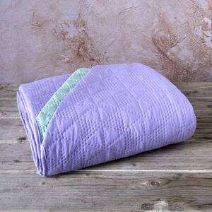 Κουβερλί Υπέρδιπλο (220x240) 2 Όψεων Nima Bed Linen Armon Lavender-Pistachio