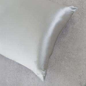 Μεταξωτή Μαξιλαροθήκη (50x70) Rythmos Silk Sleep Grey