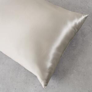 Μεταξωτή Μαξιλαροθήκη (50x70) Rythmos Silk Sleep Beige
