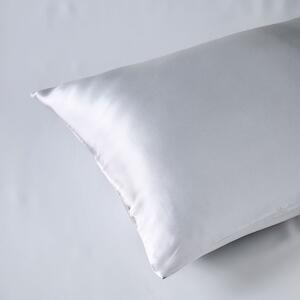Μεταξωτή Μαξιλαροθήκη Με Φερμουάρ (50x75) Kentia Stylish Silk Z22b-Light Grey