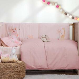 Παπλωματοθήκη Κούνιας (110x150) Nef-Nef Homeware Basic 1011-Pink