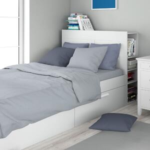 Σεντόνι Μονό Επίπεδο (160x240) Dimcol Solid 505 Light Blue-Grey