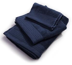 Πετσέτα Χεριών (40x60) Dimcol Πενιέ 500gsm Navy Blue