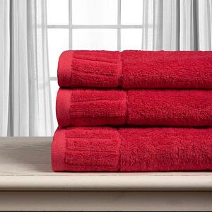 Πετσέτα Χεριών (40x60) Silk Fashion Μελωδία 600gsm Red