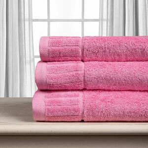 Πετσέτα Χεριών (40x60) Silk Fashion Μελωδία 600gsm Pink