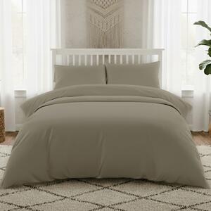 Σεντόνι Υπέρδιπλο Με Λάστιχο (160x200+35) Melinen Lavish Satin Olive/Grey Olive/Grey