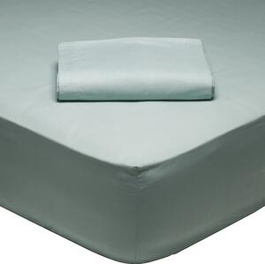 Σεντόνι King Size Με Λάστιχο (180x200+35) Das Home Best Line 1013 Μεντα