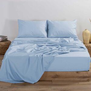 Σεντόνι Ημίδιπλο Με Λάστιχο (120x200+30) Nef-Nef Homeware Basic L.Blue 1216