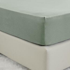 Σεντόνι Ημίδιπλο Με Λάστιχο (120x200+40) Nima Tender Rock Green
