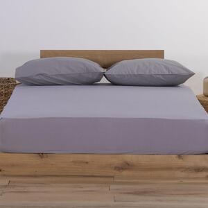 Σεντόνι Μακό Μονό Με Λάστιχο (100x200+30) Nef-Nef Homeware Jersey Light Grey