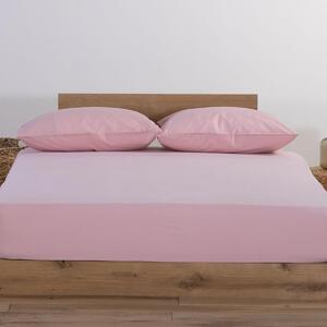Σεντόνι Μακό Μονό Με Λάστιχο (100x200+30) Nef-Nef Homeware Jersey Pink