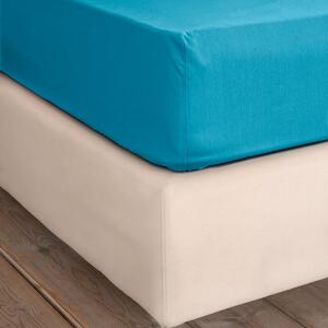 Σεντόνι Μονό Επίπεδο (160x260) Nima Unicolors SS24 Petrol Blue
