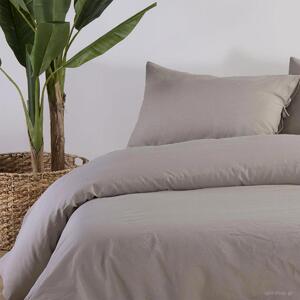 Σεντόνι Μονό Επίπεδο (170x270) Nef-Nef Homeware Cotton Linen Beige