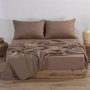 Σεντόνι Μονό Με Λάστιχο (100x200+30) Nef-Nef Homeware Basic Brown