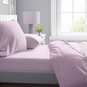 Σεντόνι Υπέρδιπλο Επίπεδο (220x240) Dimcol Solid 506 Light Purple