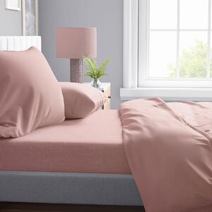 Σεντόνι Υπέρδιπλο Επίπεδο (220x240) Dimcol Solid 503 Dusty Rose