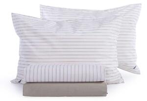 Σεντόνια Διπλά (Σετ) Nautica By Nef-Nef Homeware Nau Coast Ecru