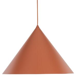 TK Lighting Κρεμαστό φωτιστικό Cono, 1 λάμπα, Ø 50 cm, τερακότα, E27, ρυθμιζόμενος, Καφέ / Σκουριάς, Σαλόνι / τραπεζαρία, Μέταλλο, σύγχρονο